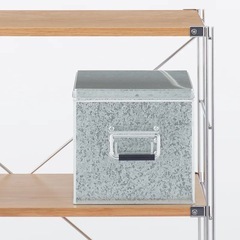 【無印良品】トタン収納ボックス　トタンボックスの画像