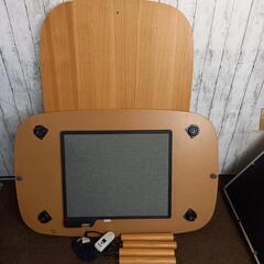 【美品】無印良品 天然木テーブルコタツ MJ-KTF1200B/Nの画像
