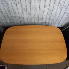 【美品】無印良品 天然木テーブルコタツ MJ-KTF1200B/Nの画像