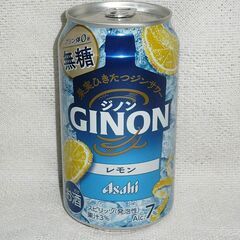 アサヒ　GINON（ジノン）　レモン　350ｍｌ　5缶迄対応可の画像