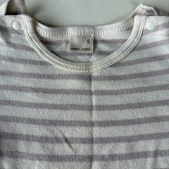 ベビー服 長袖ロンパースGAP/petit main 70cmの画像