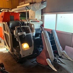 コンバイン 2条刈り クボタ AR218 約380時間 18馬力の画像
