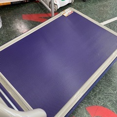 未使用 金沢車輌 大型静音スチール台車 ハンドル折りたたみ式 スチール台車 【店頭引取り限定】の画像