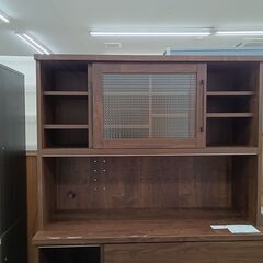 ★リユースのサカイ水戸店★  レンジボード ブラウン H182×D46×W120 クリーニング済み MT5373の画像