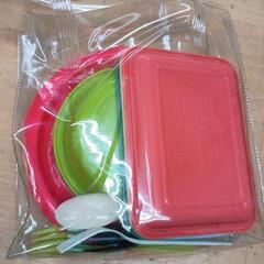 0905-136 ピクニック　食器セットの画像