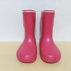 14cm 長靴 レインブーツ ピンク 女の子の画像