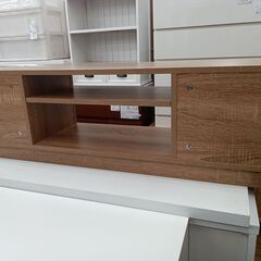 ★リユースのサカイ水戸店★  テレビ台 ライトブラウン H32.5×D30×W108.5 クリーニング済み MT5375の画像