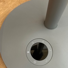 【不調あり】2020年製 モダンデコ 3D扇風機 グレー の画像