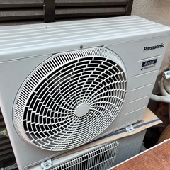 Panasonic冷暖房エアコン　2.2k 標準設置まで込みですの画像
