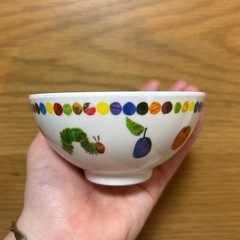 【お子様用に】プレート お茶碗セット はらぺこあおむしの画像