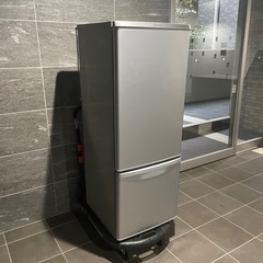 f●■Panasonicパナソニック・ノンフロン冷凍冷蔵庫168L・2ドア【NR-B178W-S】シルバーの画像