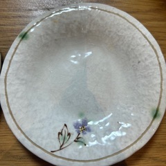 【4枚まとめ売り】豆皿 醤油皿 セット 花柄の画像
