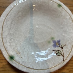 【4枚まとめ売り】豆皿 醤油皿 セット 花柄の画像