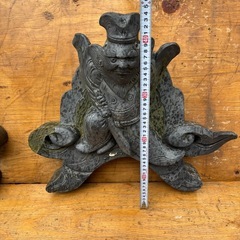 鬼瓦　
魔除けや厄除け、学業成就の守り神として知られる「鍾馗（しょうき）さん」の画像