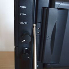 10インチ【ウッド調 防水ポ-タブルDVDプレーヤー（ZM-10BPD）】中古品の画像