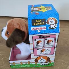 新品　イワヤ　かあちゃんビーグル　犬　ぬいぐるみ　動くの画像