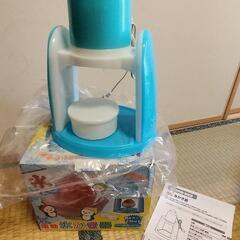 電動氷かき器　かき氷　バラ氷でも使えます　ドウシシャ製の画像