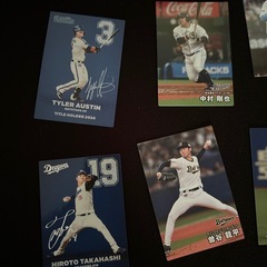 プロ野球チップス カード12枚の画像