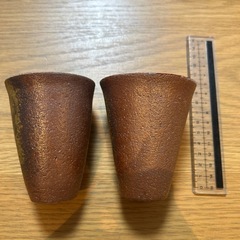 【5点まとめ売り】コップ ろくろ アンティークの画像