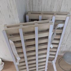 すのこベッド（シングル）×２の画像