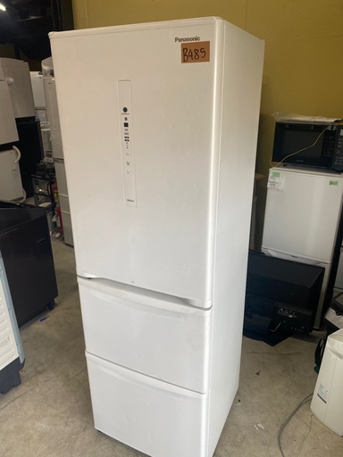 NO B485?福岡市内配送設置無料✨?NR-C370CL-W 冷蔵庫 ピュアホワイト [365L /3ドア /左開きタイプ] 