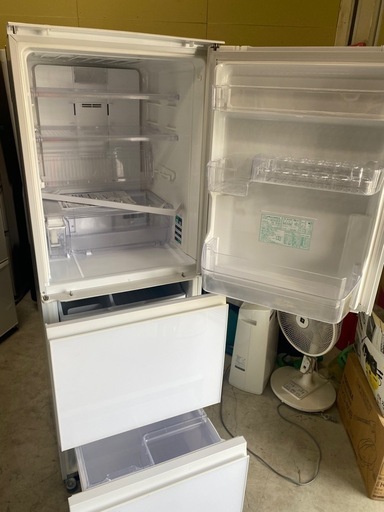 NO B486🌈福岡市内配送設置無料✨🌈SJ-GW36E-W 冷蔵庫 SJシリーズ