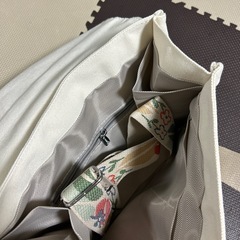 花柄バックの画像