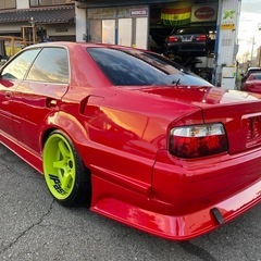 三重県から トヨタ チェイサー H8 ツアラーv 2人乗りMT レッド JZX100改/JZX90/GX100/180SX/R32/R34/S13/S14/S15/HC35/HC32/の画像