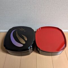 小~中くらい　お重2段　の画像