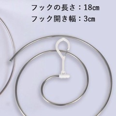 スパイラルハンガー2個の画像