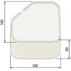 【未使用】ふんばるマン　洗濯機　因幡電工(INABA DENKO) 防振かさ上げ台 OP-SG600 ホワイトの画像