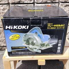 ハイコーキ165mm丸ノコFC6MA3と集塵バックと集塵機アダプター２個のセットの画像