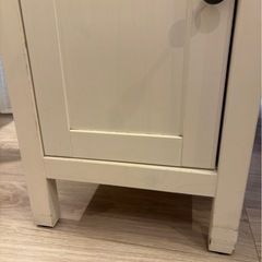 IKEA HEMNES ヘムネス デスク 幅155cm ホワイト の画像