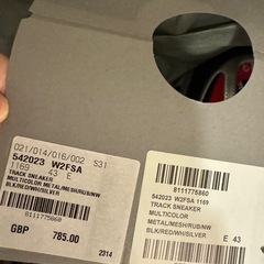 Balenciaga   track メンズ　スニーカー　新品の画像