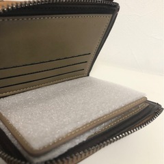 【未使用品】Pxenglao 二つ折り財布 ブラウン レザー メンズ カード入れ アメカジ ヴィンテージの画像