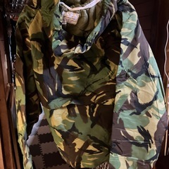 イギリス軍実品 プロテクティブケミカルスーツ NBCスーツ MK3 ブラッシュパターン ミリタリー スモックパーカーの画像