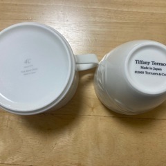 【非対面】Tiffany&co. と 4℃ のマグカップ セット コップ ティーカップの画像