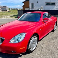 三重県桑名市から おすすめ トヨタ ソアラ 平成15年 ４３０ＳＣＶ レッド 8万キロ代 オープンカー良好！！の画像
