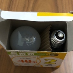 未使用 白熱電球2個セットの画像