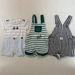 男の子ベビー服 ロンパース 春服 夏服 70サイズ  まとめ売り（ラルフローレンあり）の画像