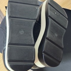 【厚底】スニーカー　ブラックの画像