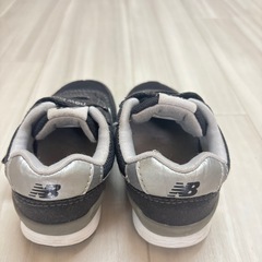 New Balance 996 14.0cm ブラック/キッズスニーカーの画像