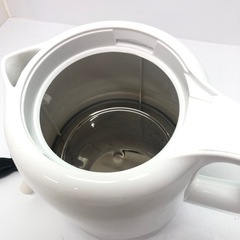 山善 電気ケトル容量1.0Lハイパワー1200w の画像