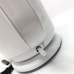 山善 電気ケトル容量1.0Lハイパワー1200w の画像