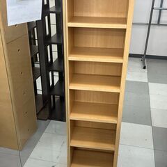 ★リユースのサカイ千葉中央店★期間限定割引有  ラック ブラウン H122×D25×W29 クリーニング済み TC4481           　の画像