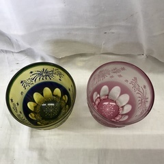 ⭐︎ドリーム2号館⭐︎北一硝子 ぎやまん ペアグラス　＊箱ありの画像