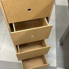★リユースのサカイ千葉中央店★期間限定割引有  ラック ブラウン H168×D36×W28 クリーニング済み TC4482           　の画像