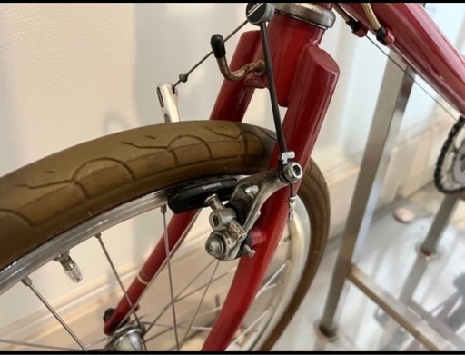 金額変更しました　福岡  ブルーノ ミニベロ 510mm チリレッド クロモリ