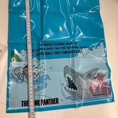 レア　非売品　ピンクパンサ―　厚めビニールバック　水遊びにの画像