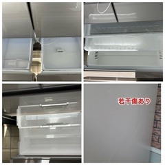 ★北九州、福岡市周辺配送【日立】６ドア冷蔵庫　2018年製 475L［R-XG4800H］💳自社配送時🌟代引き可💳※現金、クレジット、スマホ決済対応※   【配達は要決済前問い合わせ】の画像